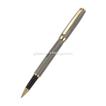 Leather wrapped rollerball pen